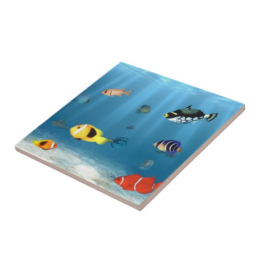 魚の海洋 タイル (側面)