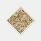 魚の海生水中動物 スタンダードカクテルナプキン (角)