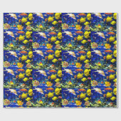 魚の海 ラッピングペーパー (フラット)