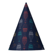 魚の漫画パターン パーティーハット (正面)