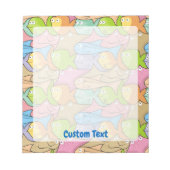 魚の漫画メモ帳 ノートパッド (正面)