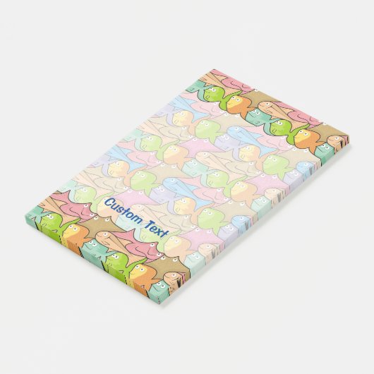 魚の漫画 ポストイット (アングル)