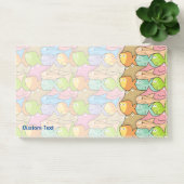 魚の漫画 ポストイット (オフィス)