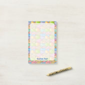 魚の漫画 ポストイット (デスク上)