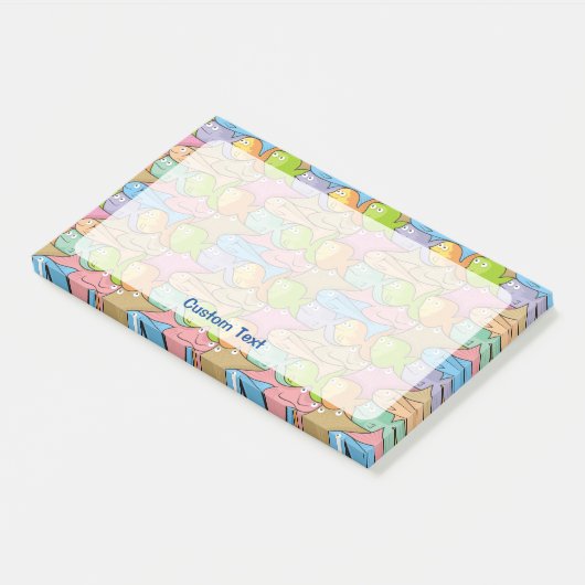 魚の漫画 ポストイット (アングル)