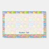 魚の漫画 ポストイット (正面)