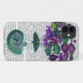 魚の熱気の気球の飛行 Case-Mate iPhoneケース (裏面(横))