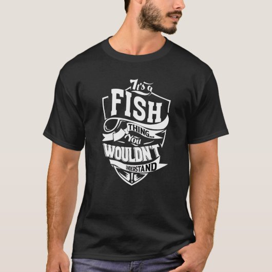魚の物だ Tシャツ (正面)