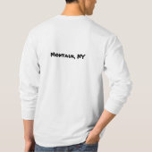 魚の物語はここで告げました Tシャツ (裏面)