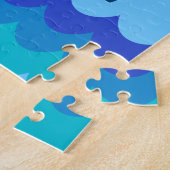 魚の特大パズルの部分のためのアルファベットF ジグソーパズル (側面)