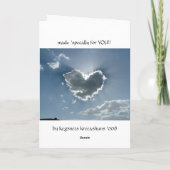 魚の猫は私が…時に住んでいること、私喜びますボーリングをします カード (裏面)