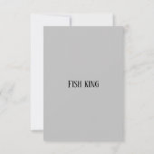 魚の王 サンキューカード (裏面)