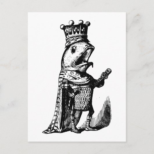 魚の王 ポストカード (正面)