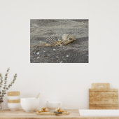 魚の皮 ポスター (キッチン)