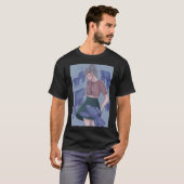 魚の群れの中の少女 Tシャツ (正面フル)