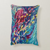 魚の群れ アクセントクッション (裏面(縦))