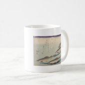 魚の群れ: Ayu -マグ コーヒーマグカップ (正面右)