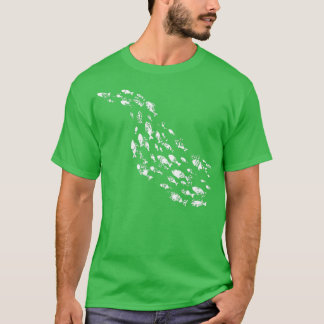 魚の群れ Tシャツ