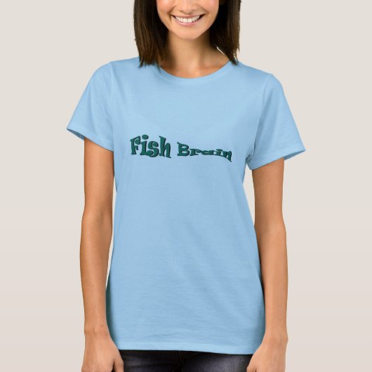 魚の脳 Tシャツ (正面)
