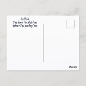 魚の自然 ポストカード (裏面)