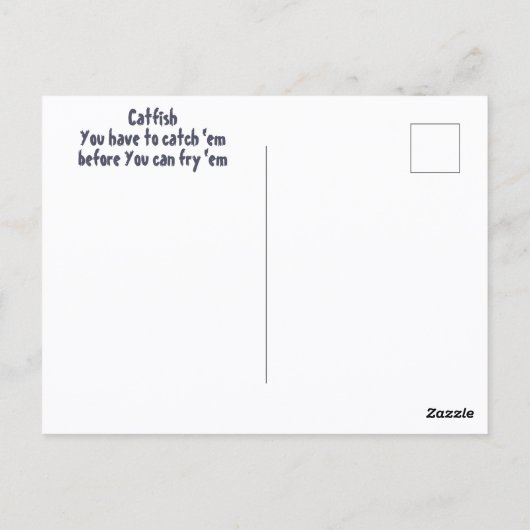 魚の自然 ポストカード (裏面)