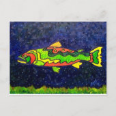 魚の色 ポストカード (正面)