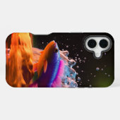 魚の芸術スマホケース iPhoneケース (裏面横)