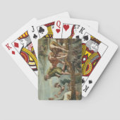 魚の荷車を引く奇跡 トランプ (裏面)