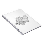 魚の落書き ノートブック (右側)