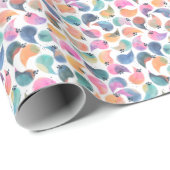 魚の表皮の水色 ラッピングペーパー (ロールコーナー)