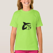 魚の読者 Tシャツ (正面)
