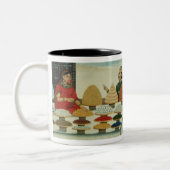 魚の販売人、砂糖菓子メーカーおよび販売人 ツートーンマグカップ (左)