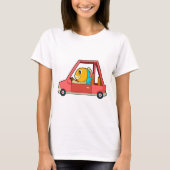 魚の車 Tシャツ (正面)