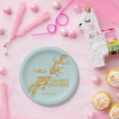 魚の進化おもしろい金魚 ペーパープレート (パーティー)