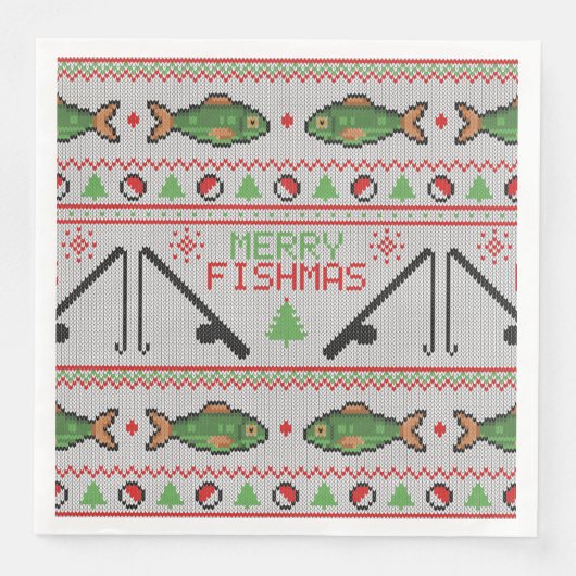 魚の醜いクリスマスセーター (正面)