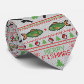 魚の醜いクリスマスセーター ネクタイ (ロール)