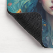 魚の鉢に入った生活 マウスパッド (コーナー)