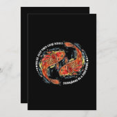 魚の鉢の中で泳いでいる魂を失う二人だ (正面/裏面)