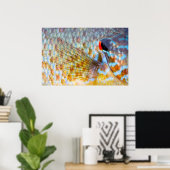 魚の閉じはかりで測込め ポスター (ホームオフィス)