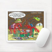 魚の離婚おもしろい漫画のギフトTee収集品 マウスパッド (マウス)