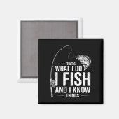 魚の面白い名言 それが何だっていいじゃない 魚が知ってること マグネット (正面/裏面)