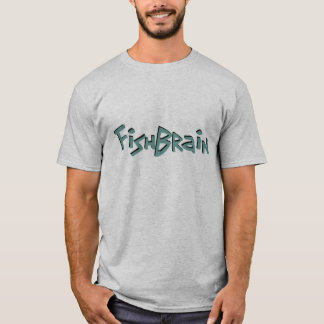 魚の頭脳のTシャツ Tシャツ