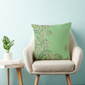 魚の頭葉のジャズVミントダスティピンク4 クッション (椅子)