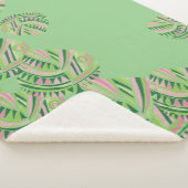 魚の頭葉のジャズVミントダスティピンク4 シェルパブランケット (3/4)