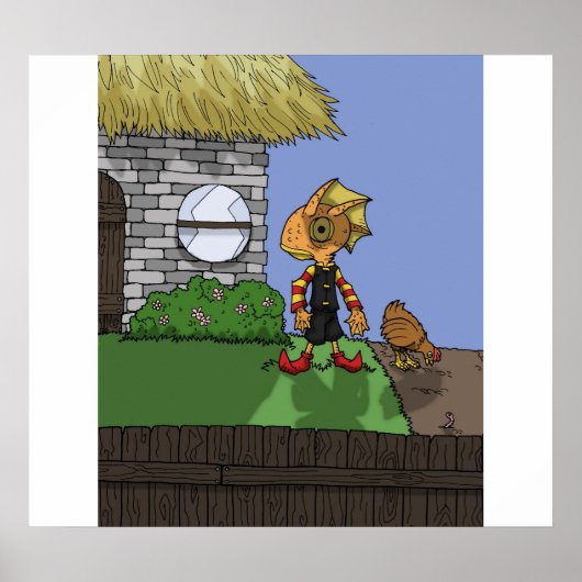 魚の頭 ポスター (正面)