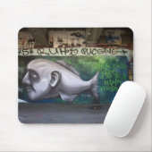 魚の頭 マウスパッド (マウス)