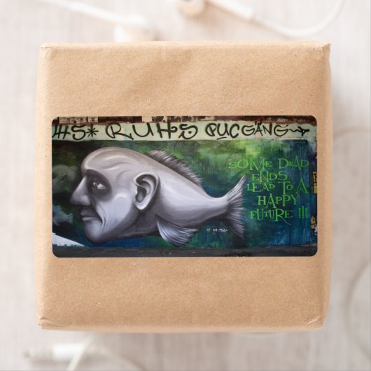 魚の頭 ラベル (インサイチュ)