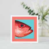 魚の頭 招待状 (スタンド正面)