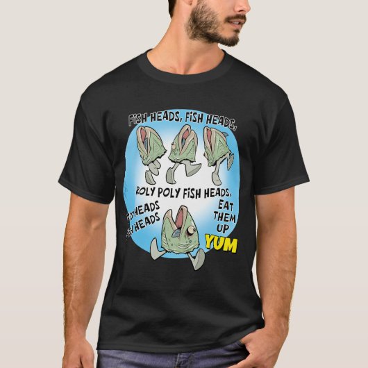 魚の頭 Tシャツ (正面)