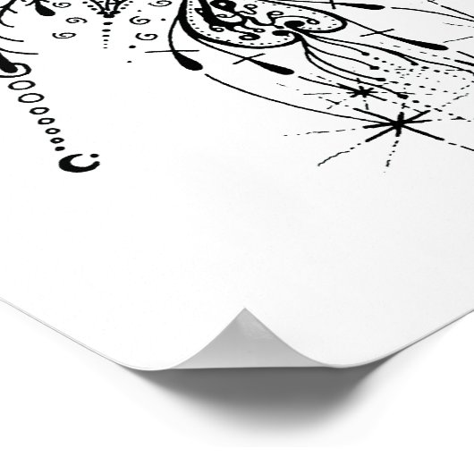 魚の顔 ポスター (角)